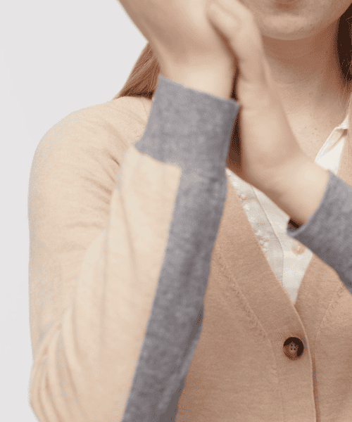 Alternative view of Two Tone V-Neck Cardigan